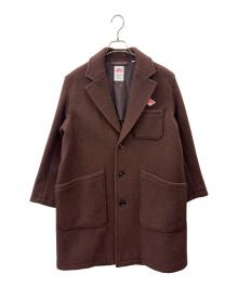 DANTON（ダントン）の古着「DANTON　チェスターコート」｜ブラウン