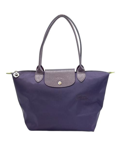 LONGCHAMP（ロンシャン）LONGCHAMP (ロンシャン) LONGCHAMP　折りたたみバッグ パープルの古着・服飾アイテム