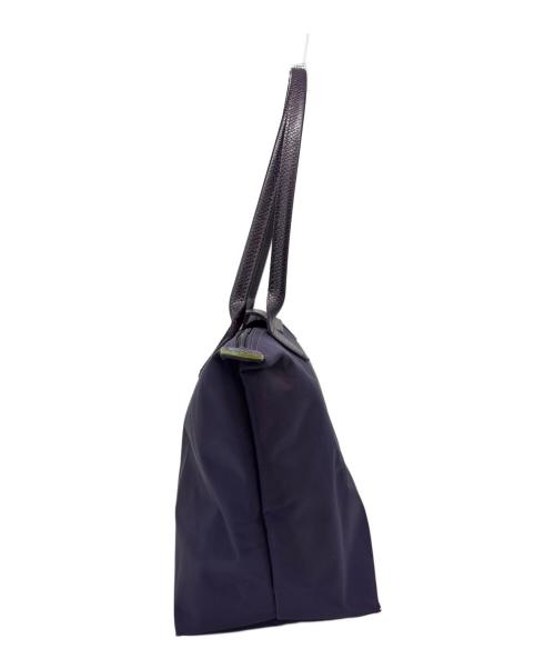 LONGCHAMP（ロンシャン）LONGCHAMP (ロンシャン) LONGCHAMP　折りたたみバッグ パープルの古着・服飾アイテム