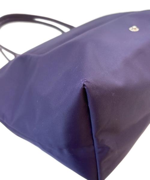 LONGCHAMP（ロンシャン）LONGCHAMP (ロンシャン) LONGCHAMP　折りたたみバッグ パープルの古着・服飾アイテム