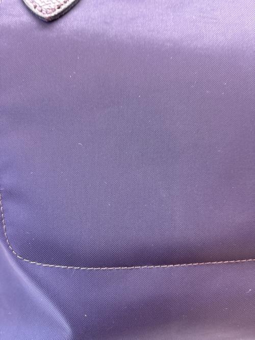 LONGCHAMP（ロンシャン）LONGCHAMP (ロンシャン) LONGCHAMP　折りたたみバッグ パープルの古着・服飾アイテム