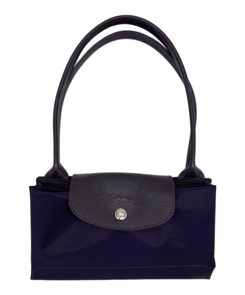 LONGCHAMP（ロンシャン）LONGCHAMP (ロンシャン) LONGCHAMP　折りたたみバッグ パープルの古着・服飾アイテム
