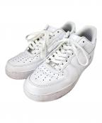 NIKEナイキ）の古着「NIKE　AIR FORCE1 LOW　ローカットスニーカー」｜ホワイト
