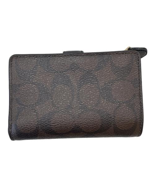 COACH（コーチ）COACH (コーチ) COACH 　2つ折り財布 ブラウンの古着・服飾アイテム
