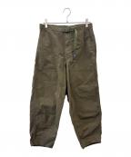 THE NORTH FACEザ ノース フェイス）の古着「THE NORTH FACE　Ripstop Wide Cropped pants　パンツ」｜オリーブ