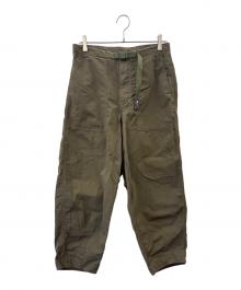 THE NORTH FACE（ザ ノース フェイス）の古着「THE NORTH FACE　Ripstop Wide Cropped pants　パンツ」｜オリーブ