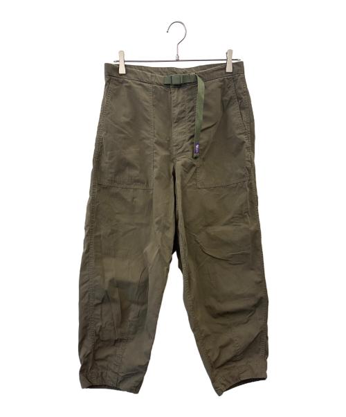 THE NORTH FACE（ザ ノース フェイス）THE NORTH FACE (ザ ノース フェイス) THE NORTH FACE　Ripstop Wide Cropped pants　パンツ オリーブ サイズ:30の古着・服飾アイテム