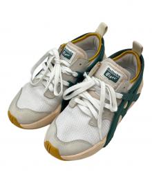 Onitsuka Tiger（オニツカタイガー）の古着「Onitsuka Tiger  Big Logo Trainer 2.0」｜ホワイト×グリーン