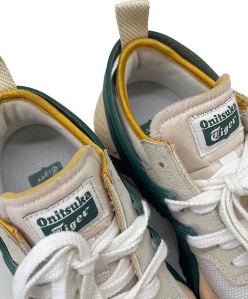 Onitsuka Tiger（オニツカタイガー）Onitsuka Tiger (オニツカタイガー) Onitsuka Tiger  Big Logo Trainer 2.0 ホワイト×グリーン サイズ:23.5の古着・服飾アイテム
