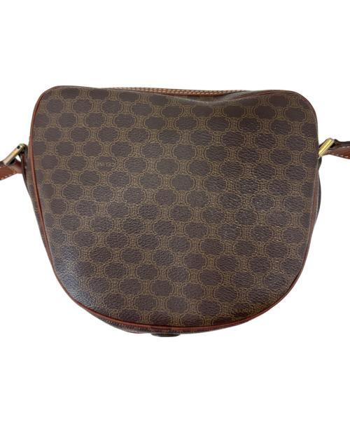 CELINE（セリーヌ）CELINE (セリーヌ) CELINE　マカダム　ショルダーバッグ ブラウンの古着・服飾アイテム