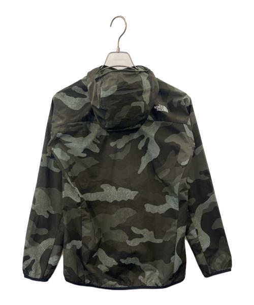 THE NORTH FACE（ザ ノース フェイス）THE NORTH FACE (ザ ノース フェイス) THE NORTH FACE　ノベルティースワローテイルベントフーディ　カモフラージュ グリーン サイズ:Sの古着・服飾アイテム