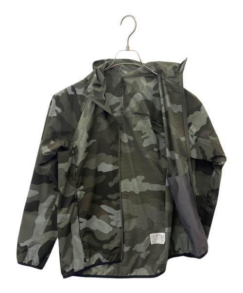 THE NORTH FACE（ザ ノース フェイス）THE NORTH FACE (ザ ノース フェイス) THE NORTH FACE　ノベルティースワローテイルベントフーディ　カモフラージュ グリーン サイズ:Sの古着・服飾アイテム