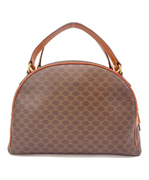 CELINE（セリーヌ）CELINE (セリーヌ) CELINE　マカダム　ハンドバッグ ブラウンの古着・服飾アイテム