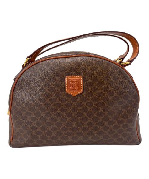 CELINE（セリーヌ）CELINE (セリーヌ) CELINE　マカダム　ハンドバッグ ブラウンの古着・服飾アイテム