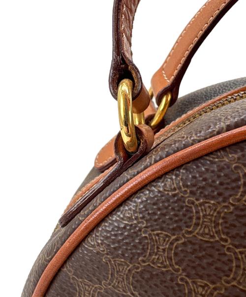 CELINE（セリーヌ）CELINE (セリーヌ) CELINE　マカダム　ハンドバッグ ブラウンの古着・服飾アイテム