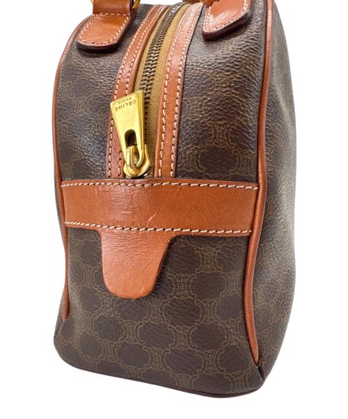 CELINE（セリーヌ）CELINE (セリーヌ) CELINE　マカダム　ハンドバッグ ブラウンの古着・服飾アイテム