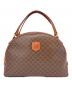 CELINE（セリーヌ）の古着「CELINE　マカダム　ハンドバッグ」｜ブラウン
