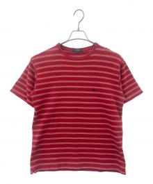 BURBERRY LONDON（バーバリーロンドン）の古着「BURBERRY LONDON　半袖カットソー」｜レッド