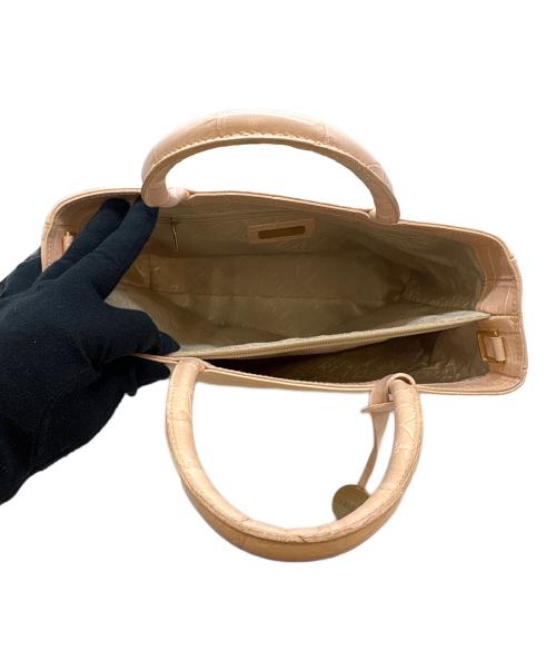 FURLA（フルラ）FURLA (フルラ) FURLA　型押し2WAYバッグ ライトピンクの古着・服飾アイテム