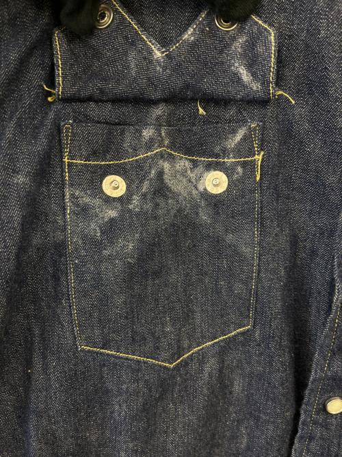 LEVI'S VINTAGE CLOTHING（リーバイス ビンテージ クロージング）LEVI'S VINTAGE CLOTHING (リーバイス ビンテージ クロージング) LEVI'S VINTAGE CLOTHING　ショートホーン復刻モデル　90sウェスタンシャツ 米国バレンシア工場製 ネイビー サイズ:Mの古着・服飾アイテム