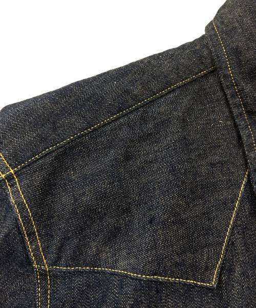 LEVI'S VINTAGE CLOTHING（リーバイス ビンテージ クロージング）LEVI'S VINTAGE CLOTHING (リーバイス ビンテージ クロージング) LEVI'S VINTAGE CLOTHING　ショートホーン復刻モデル　90sウェスタンシャツ 米国バレンシア工場製 ネイビー サイズ:Mの古着・服飾アイテム