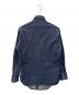 LEVI'S VINTAGE CLOTHING (リーバイス ビンテージ クロージング) LEVI'S VINTAGE CLOTHING　ショートホーン復刻モデル　90sウェスタンシャツ 米国バレンシア工場製 ネイビー サイズ:M：18000円