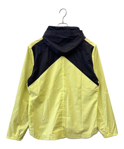 DESCENTE（デサント）DESCENTE (デサント) DESCENTE　ソロテックス フーデッドウインドジャケット イエロー×ブラック サイズ:XOの古着・服飾アイテム