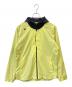 DESCENTE（デサント）の古着「DESCENTE　ソロテックス フーデッドウインドジャケット」｜イエロー×ブラック