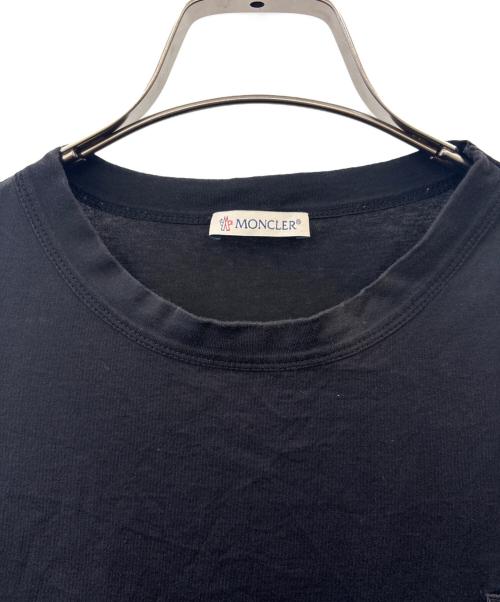 MONCLER（モンクレール）MONCLER (モンクレール) MONCLER　半袖カットソー ブラック サイズ:Lの古着・服飾アイテム