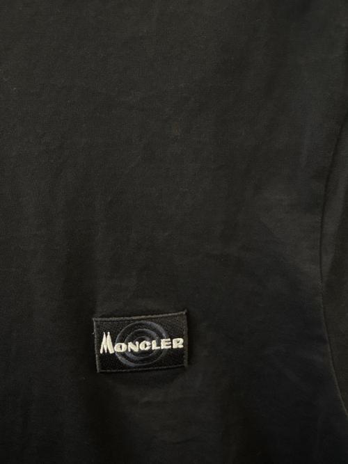 MONCLER（モンクレール）MONCLER (モンクレール) MONCLER　半袖カットソー ブラック サイズ:Lの古着・服飾アイテム