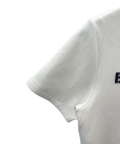 EMPORIO ARMANI（エンポリオ アルマーニ）EMPORIO ARMANI (エンポリオ アルマーニ) EMPORIO ARMANI　半袖パーカー ホワイト サイズ:Ｍの古着・服飾アイテム