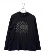 MONCLERモンクレール）の古着「MONCLER　LS TSHIRT　長袖カットソー」｜ブラック