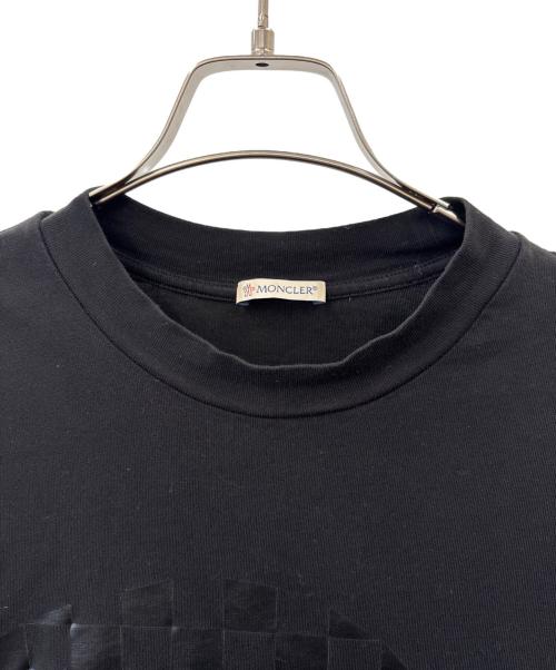 MONCLER（モンクレール）MONCLER (モンクレール) MONCLER　LS TSHIRT　長袖カットソー ブラック サイズ:Mの古着・服飾アイテム