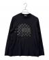MONCLER（モンクレール）の古着「MONCLER　LS TSHIRT　長袖カットソー」｜ブラック