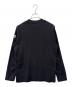 MONCLER (モンクレール) MONCLER　LS TSHIRT　長袖カットソー ブラック サイズ:M：13000円