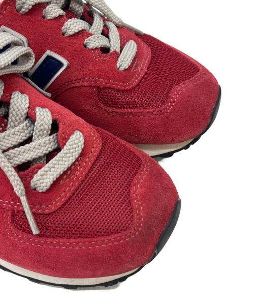 NEW BALANCE（ニューバランス）NEW BALANCE (ニューバランス) NEW BALANCE　ローカットスニーカー レッド サイズ:23の古着・服飾アイテム