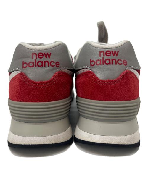 NEW BALANCE（ニューバランス）NEW BALANCE (ニューバランス) NEW BALANCE　ローカットスニーカー レッド サイズ:23の古着・服飾アイテム
