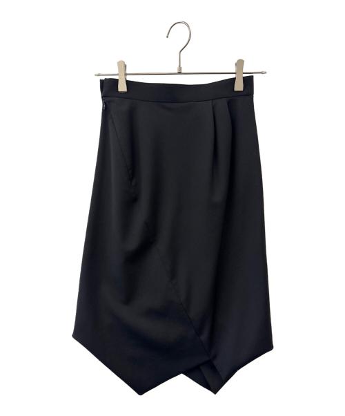Vivienne Westwood RED LABEL（ヴィヴィアンウエストウッドレッドレーベル）Vivienne Westwood RED LABEL (ヴィヴィアンウエストウッドレッドレーベル) Vivienne Westwood RED LABEL　アシンメトリースカート ブラック サイズ:1の古着・服飾アイテム