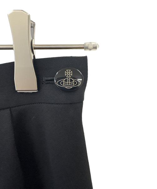 Vivienne Westwood RED LABEL（ヴィヴィアンウエストウッドレッドレーベル）Vivienne Westwood RED LABEL (ヴィヴィアンウエストウッドレッドレーベル) Vivienne Westwood RED LABEL　アシンメトリースカート ブラック サイズ:1の古着・服飾アイテム