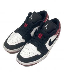 NIKE（ナイキ）の古着「NIKE vAIR JORDAN1　ローカットスニーカー」｜レッド×ブラック