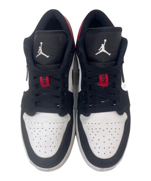 NIKE（ナイキ）NIKE (ナイキ) NIKE vAIR JORDAN1　ローカットスニーカー レッド×ブラック サイズ:26.5の古着・服飾アイテム