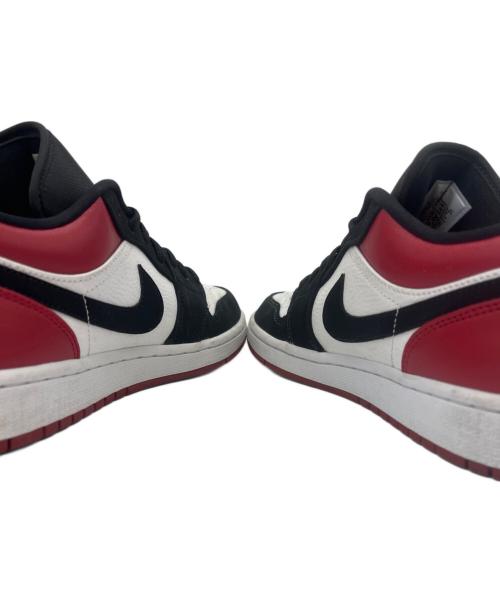 NIKE（ナイキ）NIKE (ナイキ) NIKE vAIR JORDAN1　ローカットスニーカー レッド×ブラック サイズ:26.5の古着・服飾アイテム