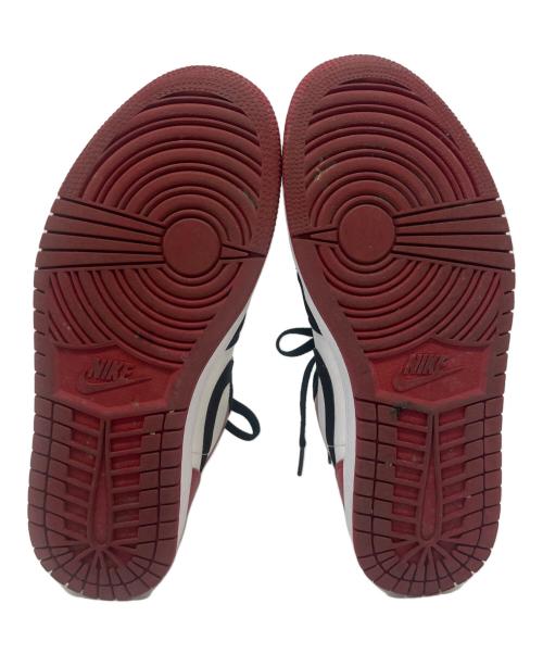 NIKE（ナイキ）NIKE (ナイキ) NIKE vAIR JORDAN1　ローカットスニーカー レッド×ブラック サイズ:26.5の古着・服飾アイテム