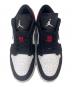 NIKE (ナイキ) NIKE vAIR JORDAN1　ローカットスニーカー レッド×ブラック サイズ:26.5：7000円
