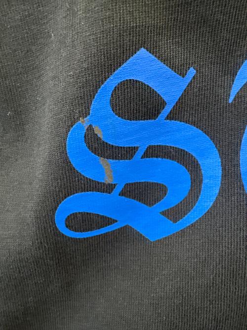 stussy（ステューシー）stussy (ステューシー) stussy　ベースボールシャツ　半袖シャツ ブラック サイズ:MEDIUMの古着・服飾アイテム