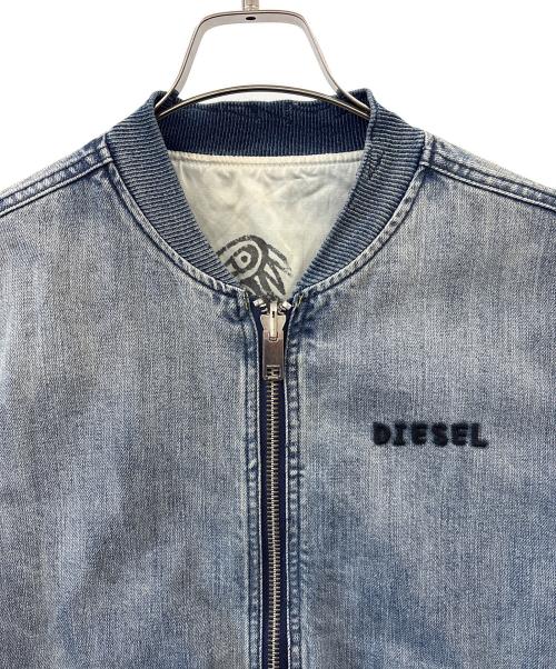 DIESEL（ディーゼル）DIESEL (ディーゼル) DIESEL　デニムジャケット インディゴ サイズ:Sの古着・服飾アイテム