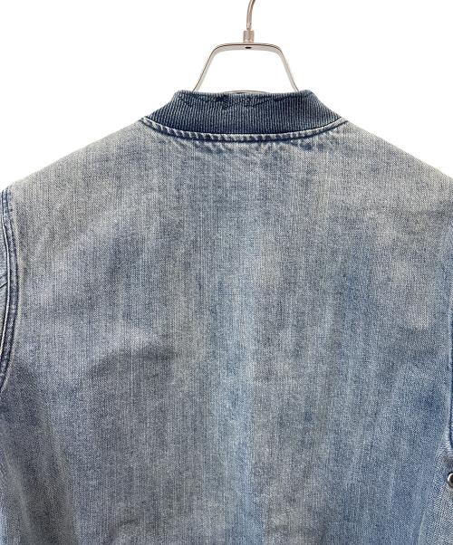 DIESEL（ディーゼル）DIESEL (ディーゼル) DIESEL　デニムジャケット インディゴ サイズ:Sの古着・服飾アイテム