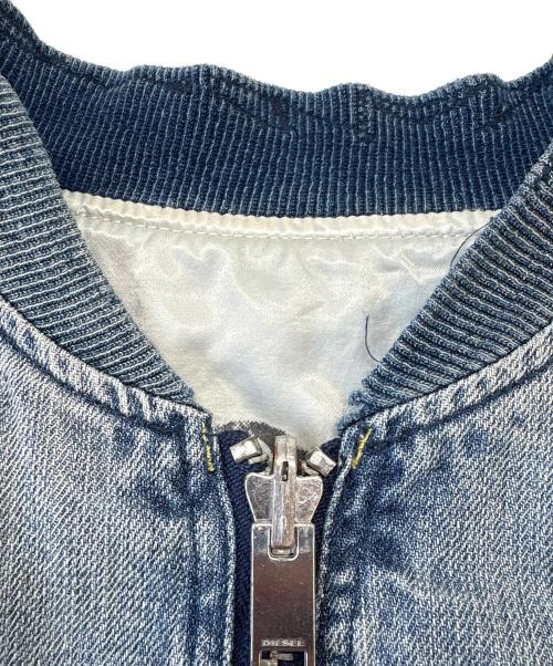 DIESEL（ディーゼル）DIESEL (ディーゼル) DIESEL　デニムジャケット インディゴ サイズ:Sの古着・服飾アイテム