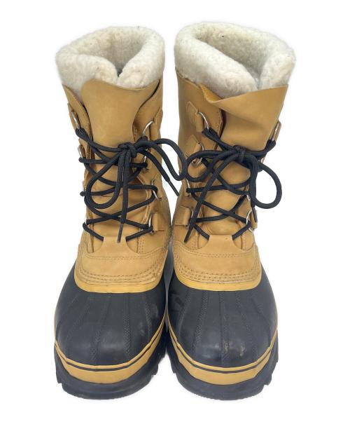 SOREL（ソレル）SOREL (ソレル) SOREL　カリブーウォータープルーフ　スノーブーツ ベージュ×ブラック サイズ:26の古着・服飾アイテム