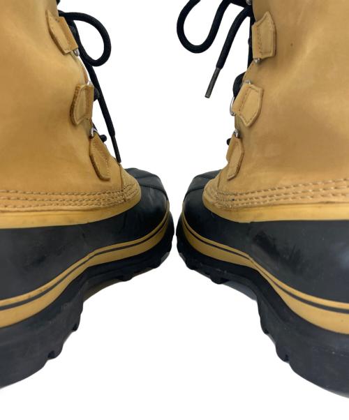 SOREL（ソレル）SOREL (ソレル) SOREL　カリブーウォータープルーフ　スノーブーツ ベージュ×ブラック サイズ:26の古着・服飾アイテム
